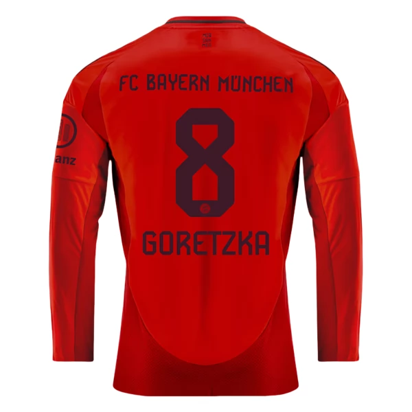 Prima Maglia Goretzka Bayern Monaco 2024/2025 Manica Lunga